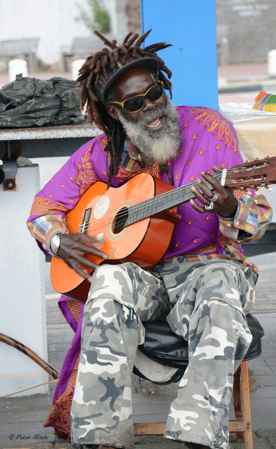 Musiker auf Curacao